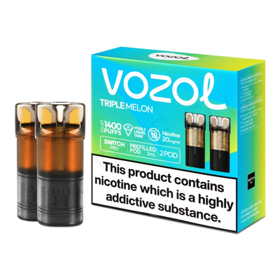 VOZOL Switch 700 Pod - Triple Melon