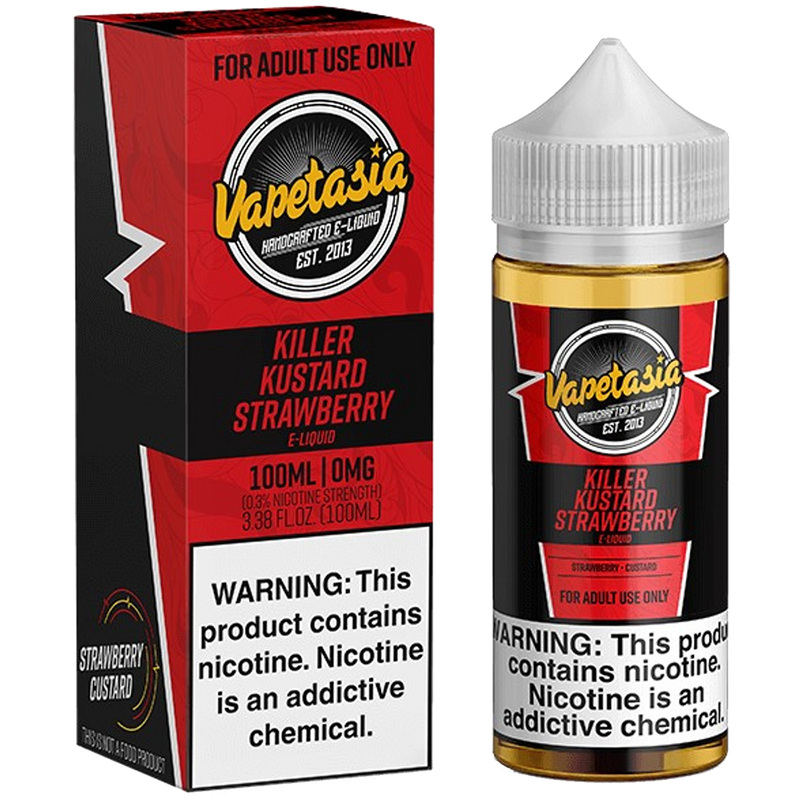 Vapetasia Killer Kustard Strawberry 100ml