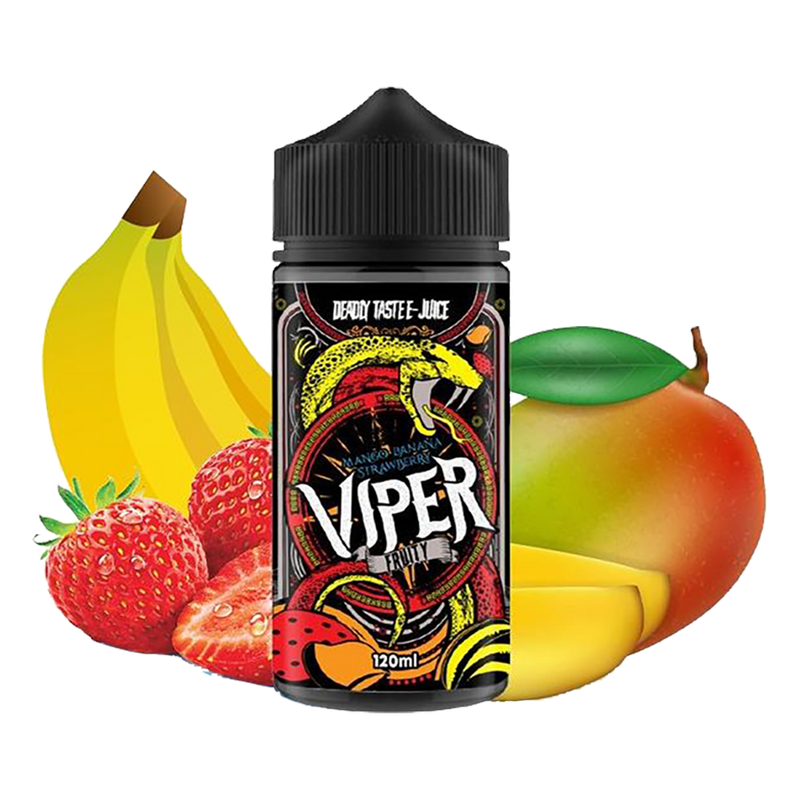 Viper Fruity Mango banana strawberry  120ml