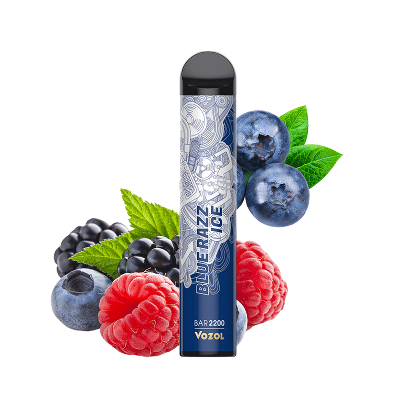 Vozol 2200 BLUE RAZZ ICE