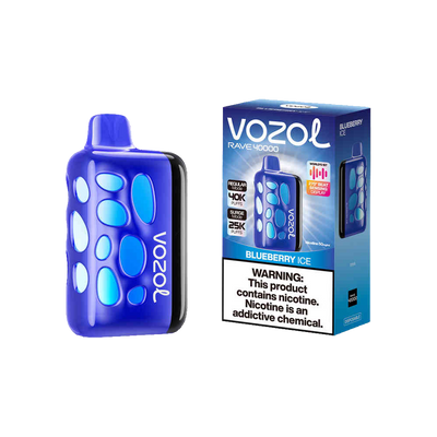 Vozol Rave 40K Puffs - Blueberry Ice - 5%