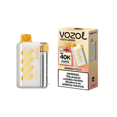 Vozol Rave 40K Puffs - Peach Mango - 5%