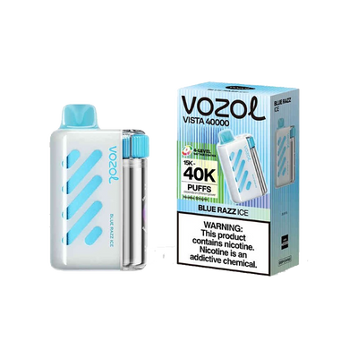 Vozol Vista 40K Puffs - Blue Razz Ice - 5%