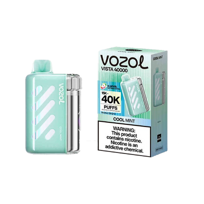 Vozol Vista 40K Puffs - Cool Mint - 5%