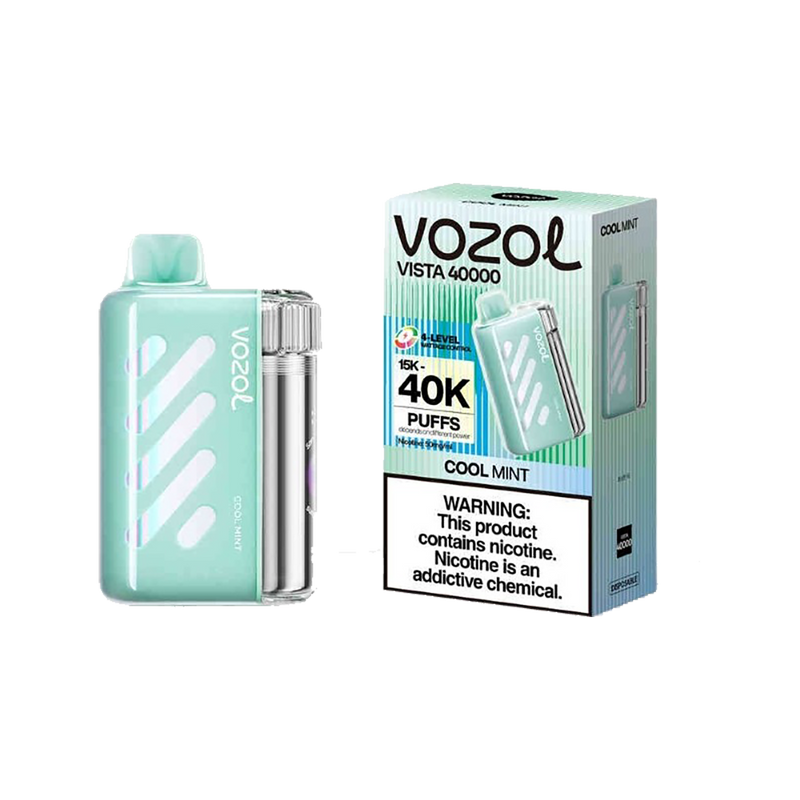 Vozol Vista 40K Puffs - Cool Mint - 5%
