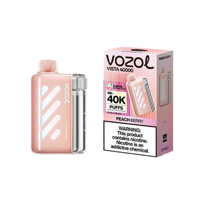 Vozol Vista 40K Puffs - Peach Ice - 5%