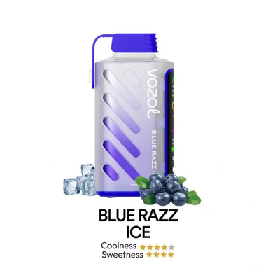 Vozol Gear 20000 Puffs - Blue Razz Ice -  5%