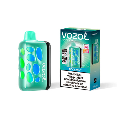 Vozol Rave 40K Puffs - Cool Mint - 5%