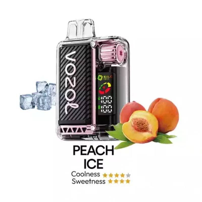 Vozol Vista 16000 Puffs - Peach Ice - 5%