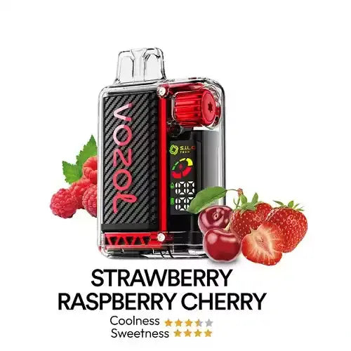 Vozol Vista 16000 Puffs - Strawberry Raspberry Cherry - 5%
