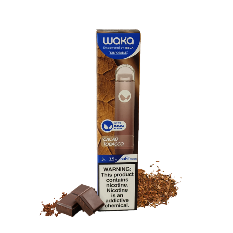 Waka - Cacao Tobacco - 1000 Taffs 3%