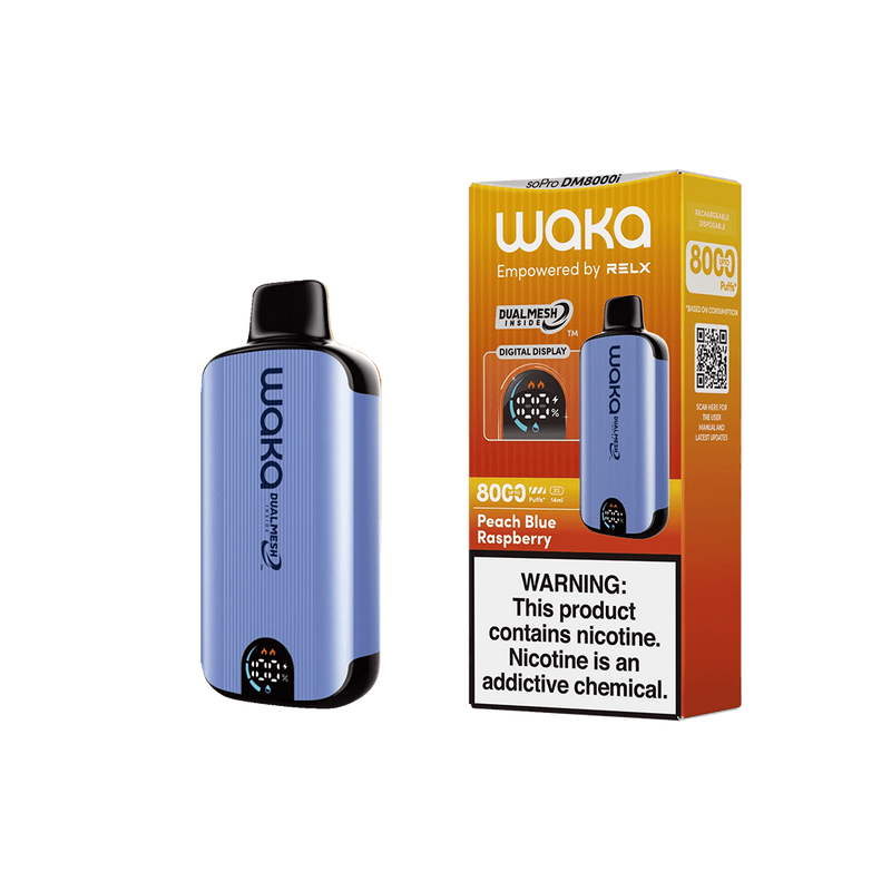 Waka - soPro DM8000i - Peach Blue Raspberry 5%