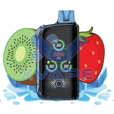 Waka Blast 45K Puffs - Strawberry Kiwi + Ice Mix - 5%