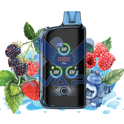 Waka Blast 45K Puffs - Triple Berry + Ice Mix - 5%