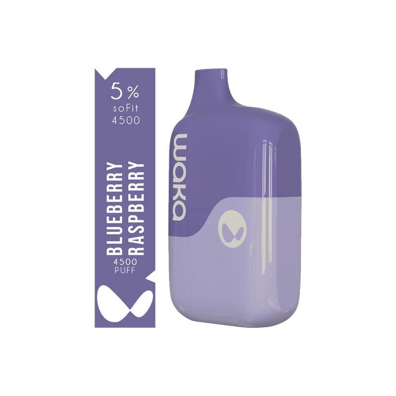 Waka - Blueberry Raspberry - 4500 Taffs 5%