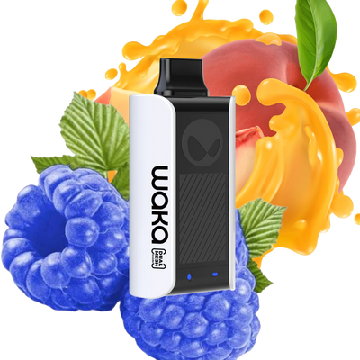 Waka - soPro 18000 - Peach Blue Raspberry 5%