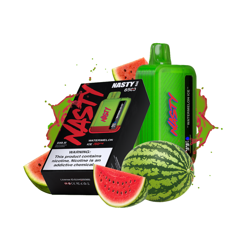 Nasty 8.5K - WATERMELON ICE 8500 puffs 2% / 5%
