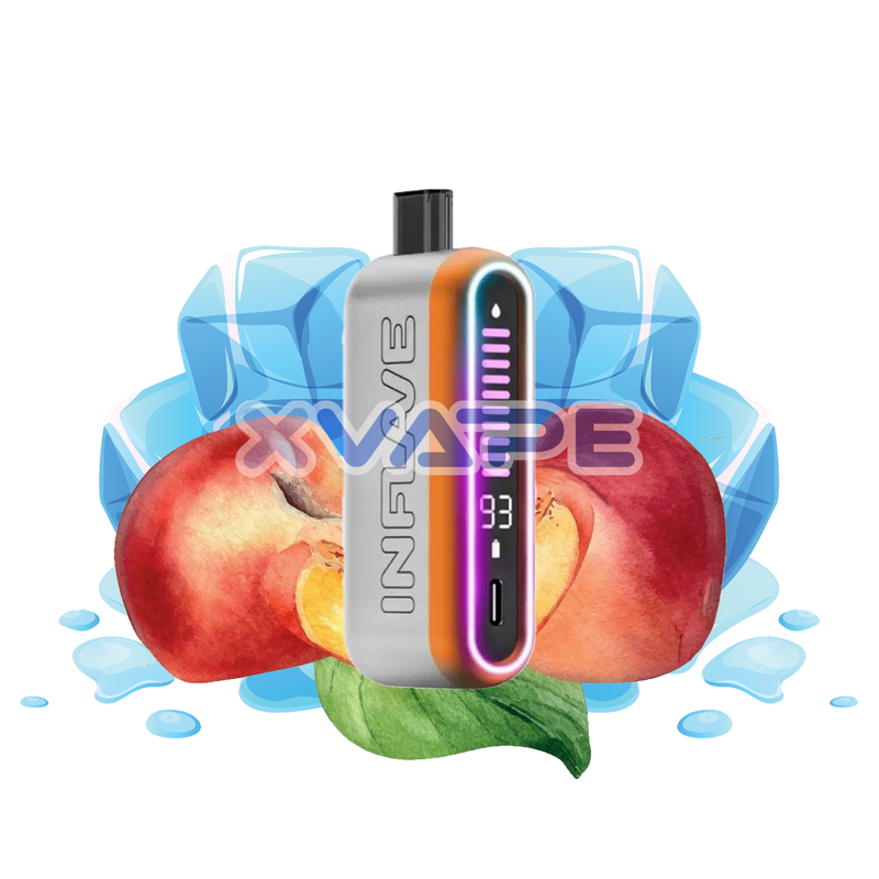 Inflave Onyx - Jasmine Peach - 24K Puffs 5%