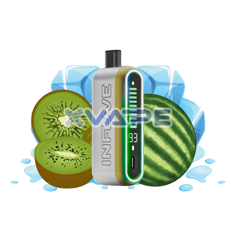 Inflave Onyx - Melon Kiwi  - 24K Puffs 5%