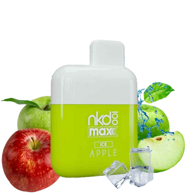 NKD 100 Max 4500 Tafs - Apple Ice - E-cigarette Jettable 5%