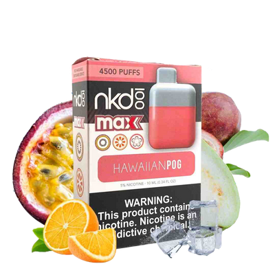 NKD 100 Max 4500 Tafs - HAWAIAN POG - E-cigarette Jetable 5%