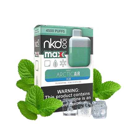 NKD 100 Max 4500 Tafs - ICED MINT ARCTIC AIR - E-cigarette Jetable 5%