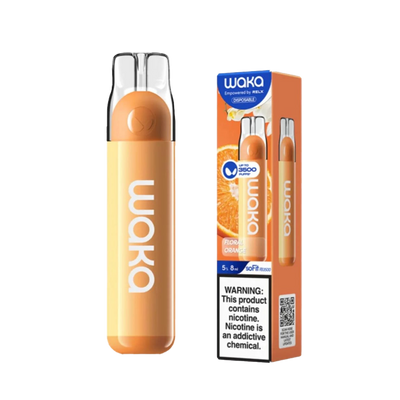 Waka - Floral Orange - 3500 Taffs 5%