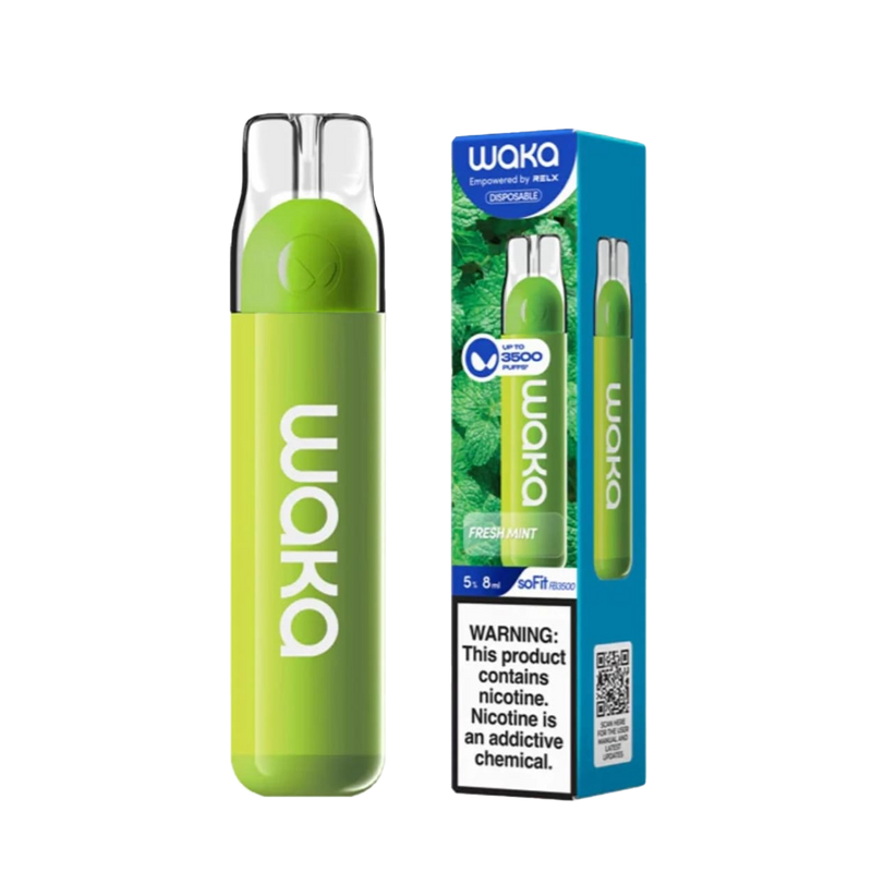 Waka - Fresh Mint - 3500 Taffs 5%
